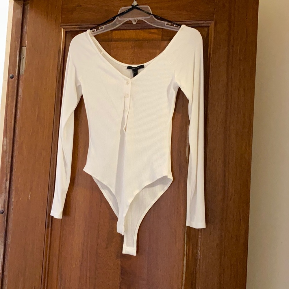 Forever 21 long sleeve bodysuit